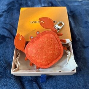 NWOT Louis Vuitton Crab Bag Charm
